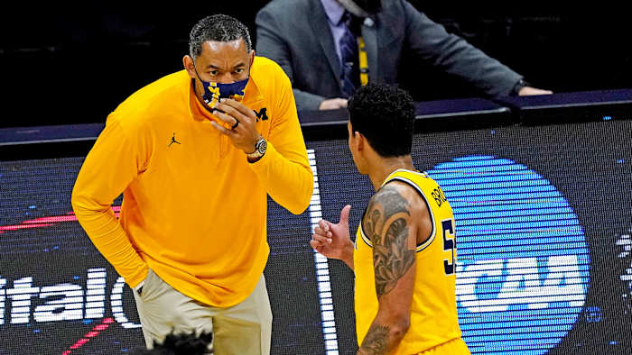 Michigan coach Juwan Howard